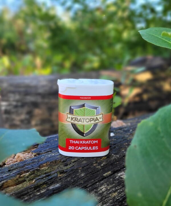 Kratopia Thai Kratom capsules